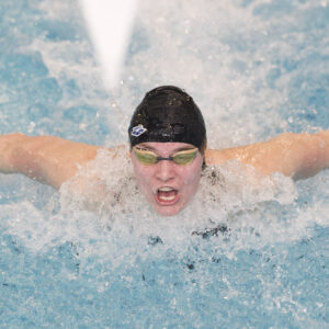 Laura Vehns imponierte im Stadionbad auf der 50-m-Bahn schon mit wieder recht starken Zeiten