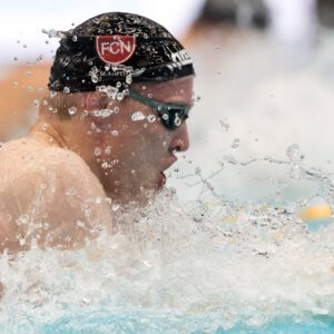 Der Meppener Felix Berling überzeugte mit Rang 4 bei den Brust-Sprint-Elimitationen der FINALS im Stadionbad Hannover